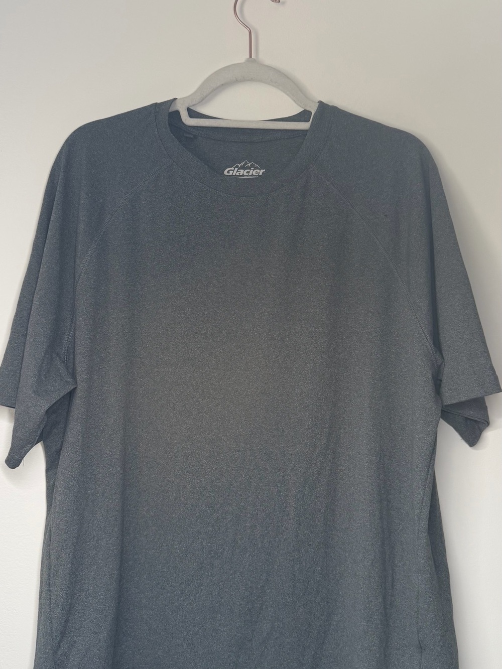 Glacier Men's Short Sleeve Crew Tee - Charcoal